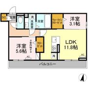 リヴィエールの間取り画像