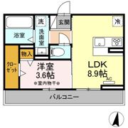 ジャルダンノールの間取り画像