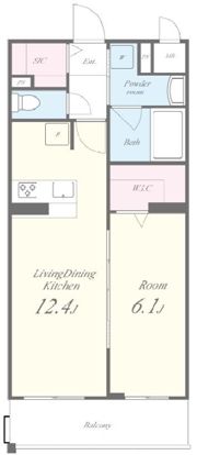 EXCIA東姫路駅前の間取り画像