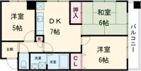 ロイヤルコーポ広畑の間取り画像