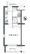 ガーデン荏原中延の間取り画像