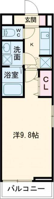 メゾンドソレイユ Ⅴの間取り画像