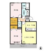 グランコート並柳 A/Bの間取り画像