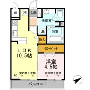 タウンコート堀木の間取り画像