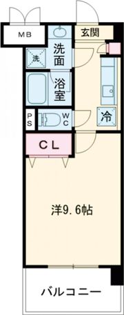 りんくうアドミラブルの間取り画像