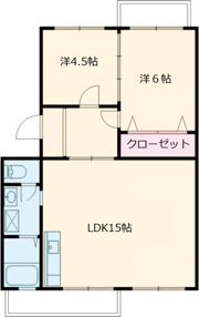 メゾン中の切の間取り画像