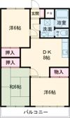 メゾンニュータウン嶋田の間取り画像