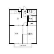 ピースフルイーストの間取り画像