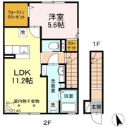 ラヴェール Bの間取り画像