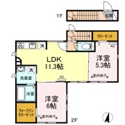 プレミアムシャトー桜川の間取り画像