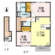 アヴァンス Ⅰの間取り画像