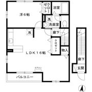 プレステージ Ⅱの間取り画像