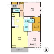 ライズの間取り画像