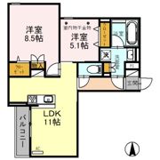 D-residence所沢の間取り画像