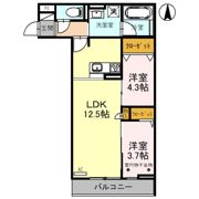 D-residence所沢の間取り画像