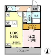 ラピスラズリの間取り画像
