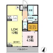 フェリシアパレスの間取り画像