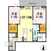 D crest安東1丁目の間取り画像