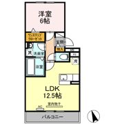 ムーンライト A棟の間取り画像