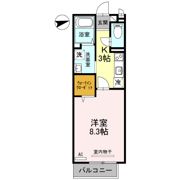 メゾン・シェルシェの間取り画像