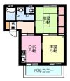 クレストコトーA棟の間取り画像