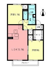 カサベルデ東淵の間取り画像