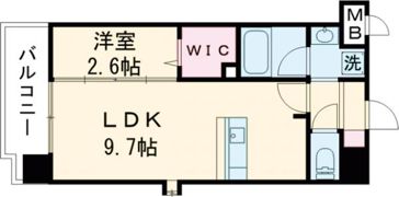 ラ・シック九学前の間取り画像