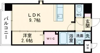 ラ・シック九学前の間取り画像