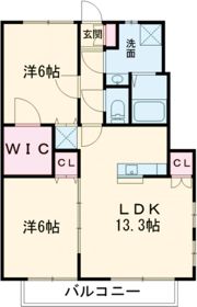 アヴァンセタウンBの間取り画像