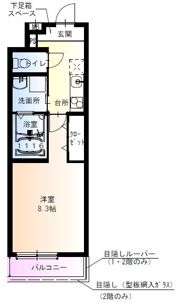 フジパレス和歌山駅東Ⅰ番館の間取り画像