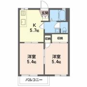 フレグランス上大沢Aの間取り画像