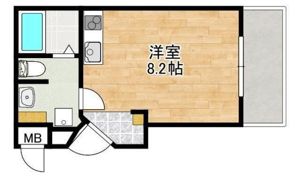 LFB RESIDENCE銀座の間取り画像