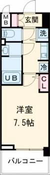 サムティ神戸BENIRの間取り画像