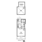プラウランド京王堀之内の間取り画像
