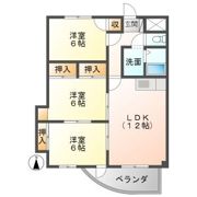 シェラトン広瀬の間取り画像