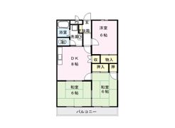 ハイツエルの間取り画像