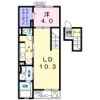 レーブ ポルトの間取り画像
