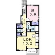 オーブ コリーヌの間取り画像