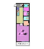 Mark Duo 一ノ割Ⅱの間取り画像