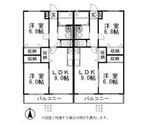 グランアルブルの間取り画像