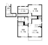 シャルマン D棟の間取り画像
