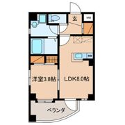 ラ・セーヌ高宮の間取り画像
