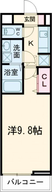 メゾンドソレイユ Ⅴの間取り画像