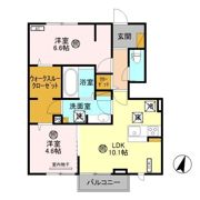 カーネリアン Aの間取り画像