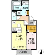 スジュール Ⅰの間取り画像
