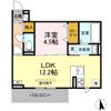 ディアライズ小郡船倉町C棟の間取り画像
