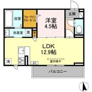 ディアライズ小郡船倉町C棟の間取り画像