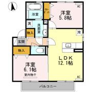 デマラージュ Aの間取り画像