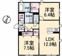 シャーメゾン福山北 B棟の間取り画像