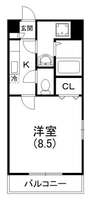 バンブーリーヴスⅢの間取り画像